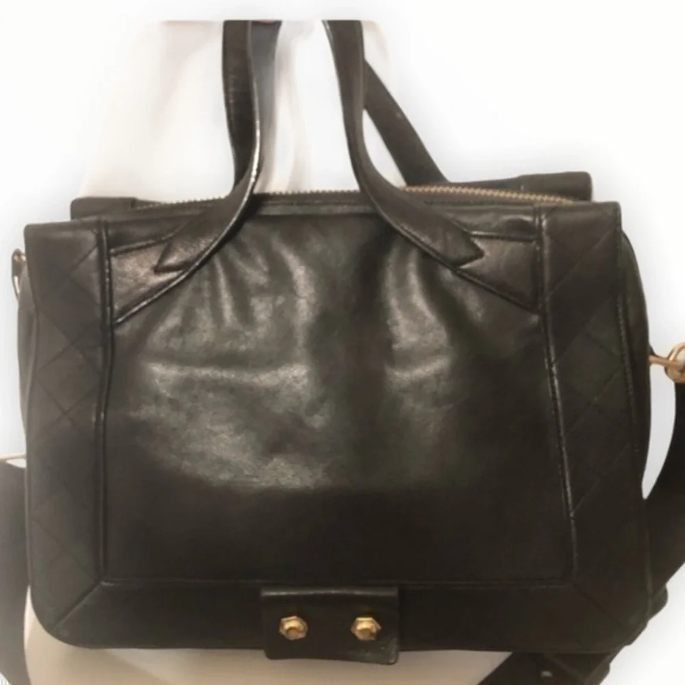 MARC by MARC JACOBS quilted leather satchel bag